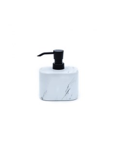 Дозатор для жидкого мыла Bella белый с чёрным 11х8 1х13 2 см Ridder