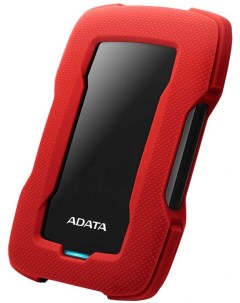 Внешний диск HDD 2 5 AHD330 2TU31 CRD 2TB HD330 USB 3 1 красный Adata