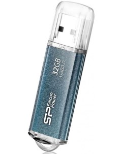Накопитель USB 3 0 32GB Marvel M01 SP032GBUF3M01V1B синий Silicon power