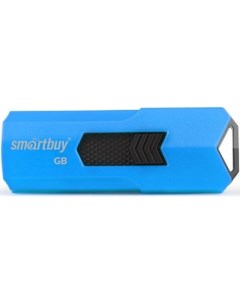 Накопитель USB 2 0 16GB SB16GBST B Stream series синий Smartbuy