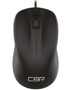 Мышь CM 131 Black USB 1200 dpi 3 кнопки и колесо прокрутки ABS пластик 2 м черная Cbr