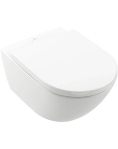 Подвесной безободковый унитаз Subway 3 0 4670T001 Villeroy&boch