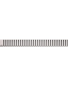Декоративная решетка 844 мм Line глянцевый хром LINE 850L Alcaplast