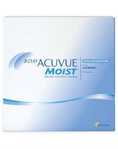 Линзы контактные Acuvue 1 day moist 8 5 5 75 90шт Johnson & johnson