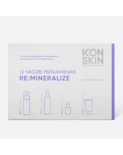 Набор для ухода за кожей лица Re Mineralize trial size 4 средства Icon skin