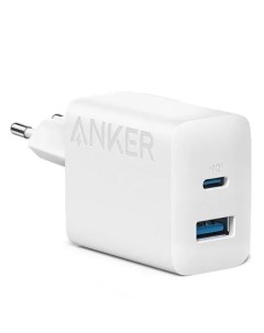 Зарядное устройство A2348 312 USB A USB C 20W ANK A2348G21 WT Anker