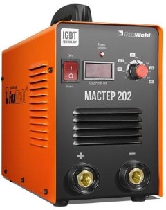 Сварочный аппарат Мастер 202 160 253В 20 200А 1 6 5мм ПН60 IP21 Foxweld