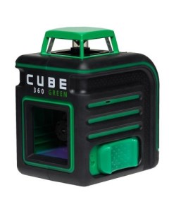 Лазерный уровень CUBE 360 Green Ultimate Edition до20м 3 10мм м 4 535нм зеленый луч IP54 Ada