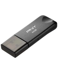Флешка 64Gb Attache Classic USB 2 0 черный Pny