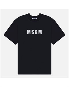 Мужская футболка Macrologo Print Msgm