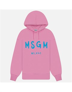 Женская толстовка Brush Stroke Logo Hoodie Msgm