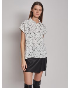Блузка рубашка с коротким рукавом Zolla