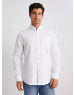 Рубашка из хлопка с длинным рукавом и карманом Zolla