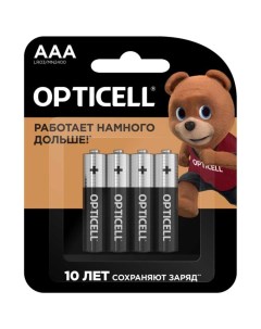 Батарейки Basic 5051002 AAA 4шт Opticell