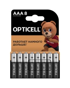 Батарейки Basic 5051009 AAA 8шт Opticell
