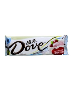 Белый шоколад Йогурт Клубника и Клюква 42гр Dove