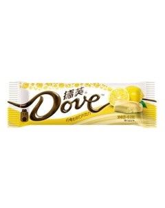 Белый шоколад Dove Лимон 42гр Республика