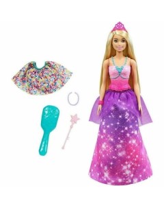 Кукла Barbie Дримтопия 2 в 1 Принцесса Mattel