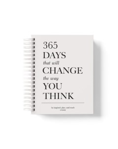 Ежедневник 365 days недатированный на год в мягкой обложке Soft touch Omarie