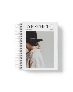 Ежедневник Aesthete01 с дополнительной пластиковой обложкой Omarie