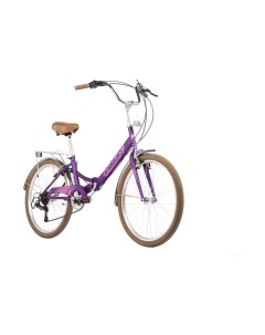 Велосипед взрослый 24SFV SHIFT VL4 фиолетовый Foxx