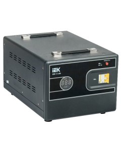 Стабилизатор напряжения Hub 12кВА однофазный черный IVS21 1 012 13 Iek
