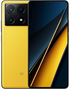 Телефон X6 Pro 5G 12 512GB Yellow Poco