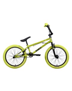 Велосипед взрослый Madness BMX 3 зеленый металлик черный зеленый хаки HQ 0014374 Stark