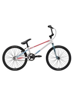Велосипед взрослый Madness BMX Race серый красный HQ 0014151 Stark