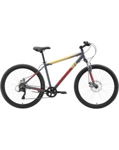Велосипед взрослый Respect 26 1 D Microshift серый красный желтый 20 HQ 0009983 Stark