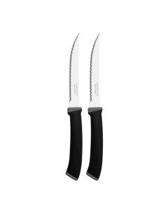 Нож кухонный Felice для мяса 2 шт с микрозубьями нержавеющая сталь 12 5 см рукоятка пластик 23494 20 Tramontina