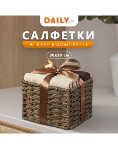 Набор из 6 полотенец Роттан Daily by t