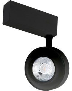 Трековый светодиодный светильник для магнитного шинопровода 15W 24V Occhio DL18784 01M Black Donolux