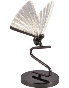 Настольная лампа для детской Баттерфляй 08444 T 19 черный Kink light