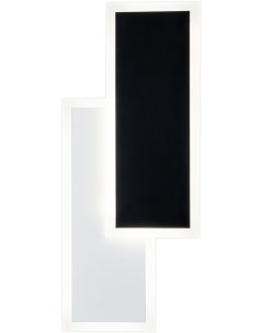 Настенный светильник Tandem 10216 2 LED 46W Black White Escada