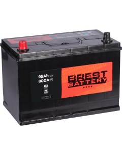 Автомобильный аккумулятор 95 Ач прямая полярность D31R Brest battery