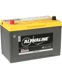 Автомобильный аккумулятор AGM 90 Ач прямая полярность D31R Alphaline