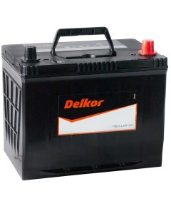 Автомобильный аккумулятор 80 Ач обратная полярность D26L Delkor