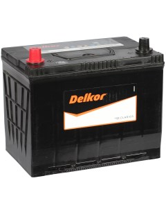 Автомобильный аккумулятор 80 Ач прямая полярность D26R Delkor