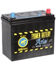 Автомобильный аккумулятор Asia 50 Ач обратная полярность B24L Tyumen battery