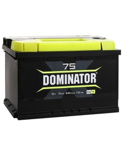 Автомобильный аккумулятор 75 Ач прямая полярность L3 Dominator