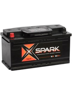 Автомобильный аккумулятор 90 Ач прямая полярность L5 Spark