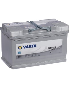 Автомобильный аккумулятор AGM F21 80 Ач обратная полярность L4 Varta