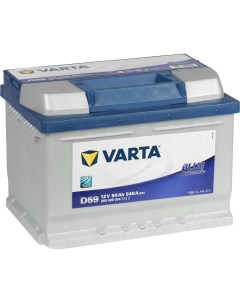 Автомобильный аккумулятор Blue Dynamic D59 60 Ач обратная полярность LB2 Varta
