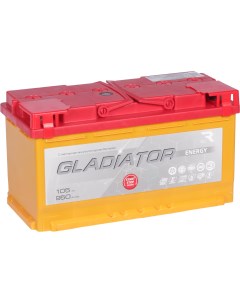 Автомобильный аккумулятор 105 Ач прямая полярность L5 Gladiator