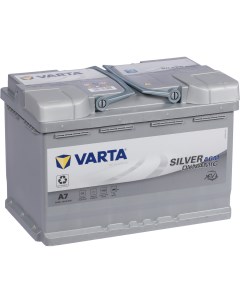 Автомобильный аккумулятор AGM A7 70 Ач обратная полярность L3 Varta