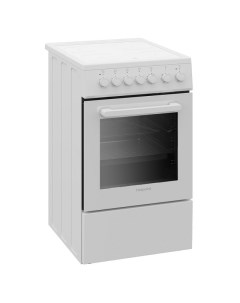 Плита электрическая HS5V5PHW 4 конфорки 50х60 см белая Hotpoint ariston