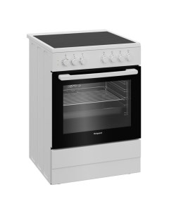 Плита электрическая HS6V5PHW 4 конфорки 60х60 см белая Hotpoint ariston