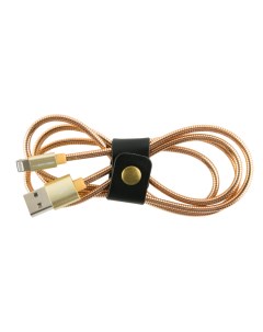 Кабель USB Lightning 8 pin 1м золотистый Red line