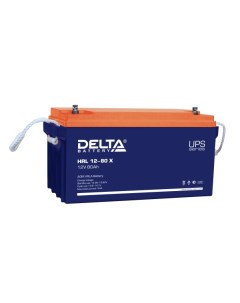 Аккумуляторная батарея Delta HRL 12 80 X 12V 80Ah Delta battery